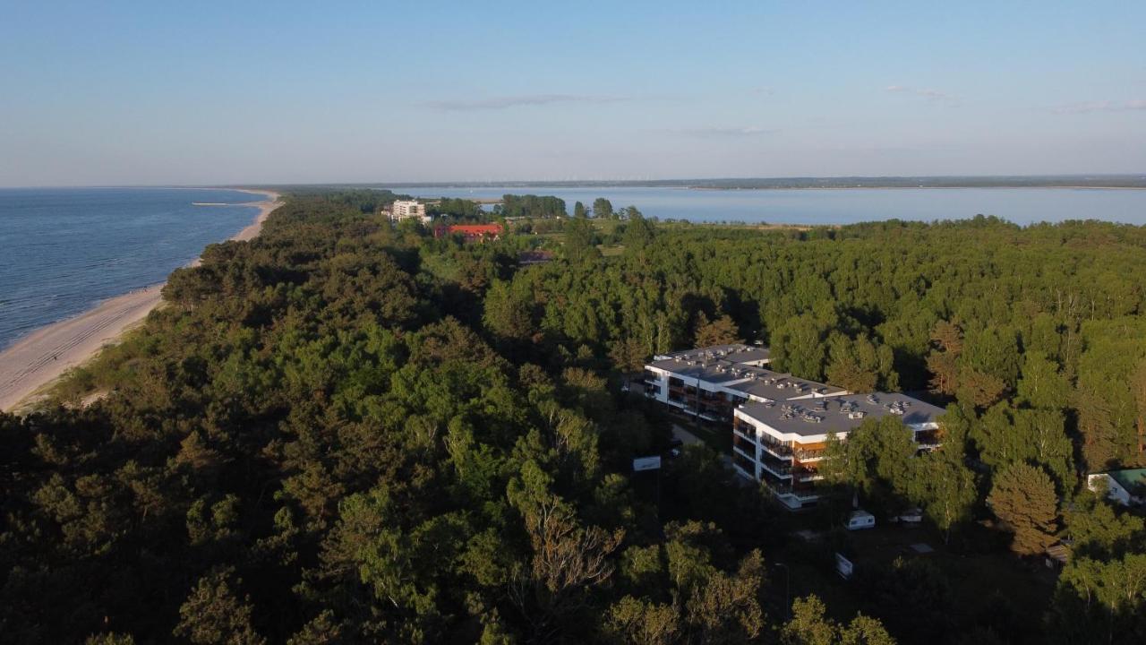 Enklawa Mielno Apartament Dwie Wody Apartment Uniescie Bagian luar foto