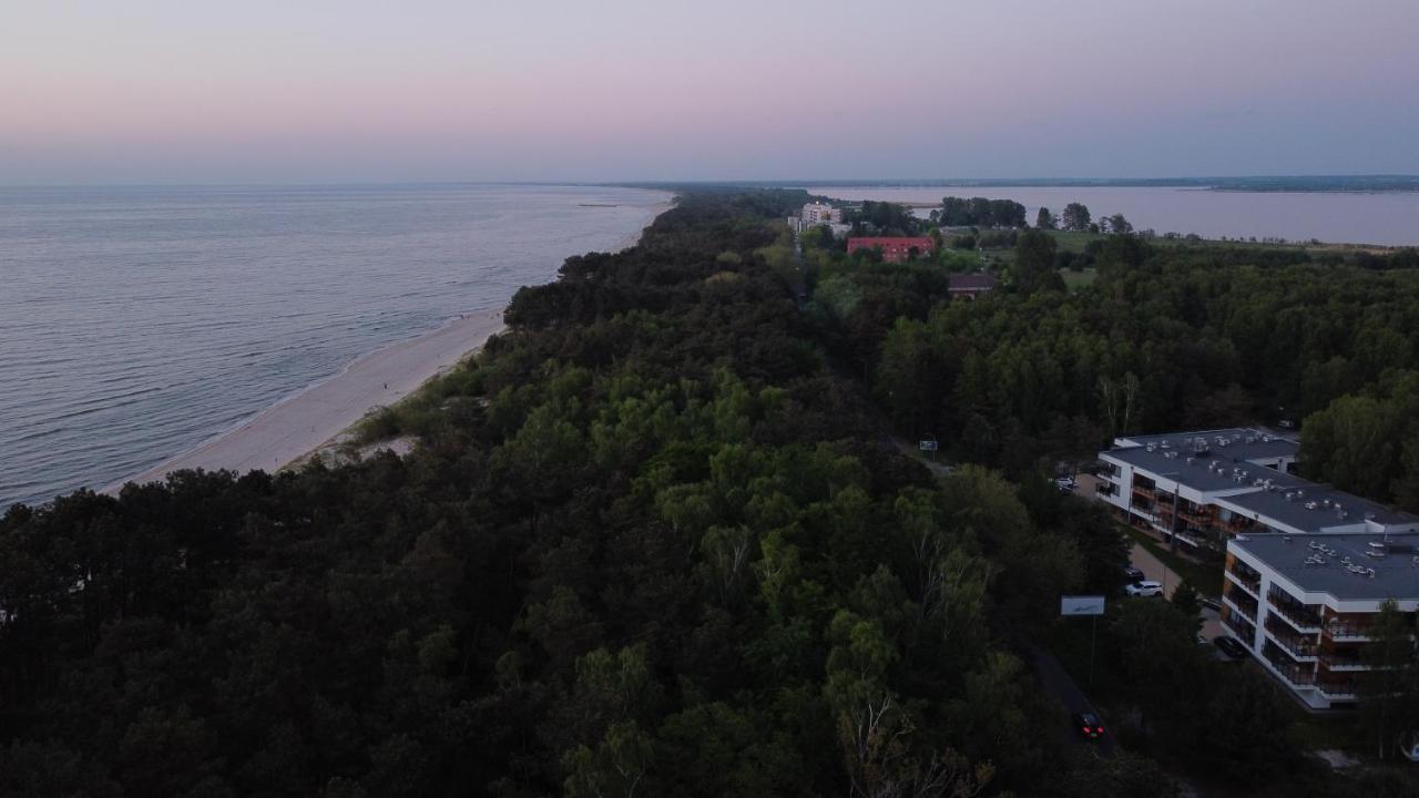 Enklawa Mielno Apartament Dwie Wody Apartment Uniescie Bagian luar foto